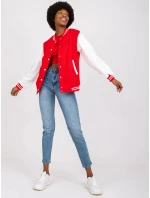 Dámska mikina EM BL 722.44P červená - FPrice