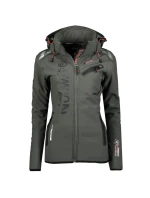 Geographical Norway Dámska softshellová bunda Reine Grey/Black Lady 007 (WU6099F/GN Grey/Black) Geographical Norway Dámska softshellová bunda Reine Grey/Black Lady 007 (WU6099F/GN Grey/Black)