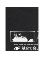 Chlapčenské tričko oversize s potlačou 4F 4FJRAW25TTSHM3065-20S