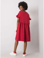 Šaty RV SK 5576.04 tmavo červená Šaty RV SK 5576.04 tmavo červená