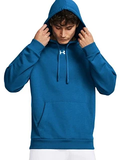 Pánska mikina Under Armour Rival Fleece Hoodie, modrá, 1379757, 406 M