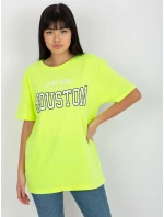 Dámske tričko EM TS 527 1.26X fluo žltá - FPrice Dámske tričko EM TS 527 1.26X fluo žltá - FPrice