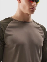 Pánske cyklistické tričko 4F - hnedé