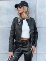 Dámska kožená bunda CHIC STYLE black FashionStreet TY3897 Dámska kožená bunda CHIC STYLE black FashionStreet TY3897