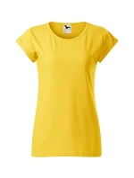 Dámske tričko Fusion so žltým zvýrazňovačom