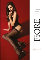 Dámske pančuchy k podväzkovému pásu LOUISE, 20 DEN Dámske pančuchy k podväzkovému pásu LOUISE, 20 DEN