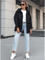 Dámska prechodná bunda s kapucňou MINESSA čierna FashionStreet TY4156
