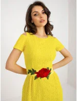 LK SK 506318 šaty.16P žltá