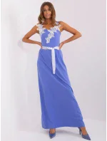 LK SK 506640 šaty.05P tmavo modrá