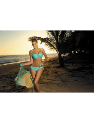 Dámske dvojdielne plavky Naomi M-245 (263) pistáciová - Marko