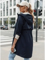 Dámska prechodná bunda parka MEROY navy blue FashionStreet TY4291