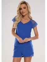 Pyžamo De Lafense 625 Dagmara kr/r 3XL-4XL