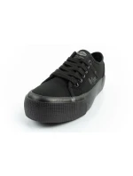 Lee Cooper Dámske športové tenisky Textilná platforma Black Women's