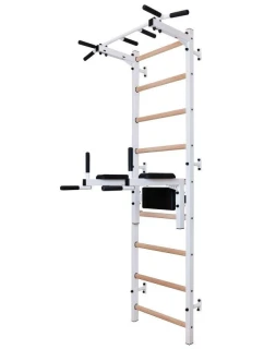 GYMNASTICKÝ REBRÍK S HRAZDOU A ZÁBRADLÍM NA CVIČENIE NA LAVIČKE 722W