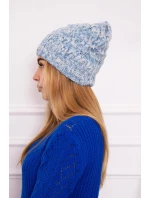 Fleecová čiapka Roksana K209 modrá