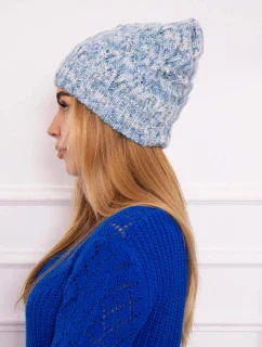Fleecová čiapka Roksana K209 modrá