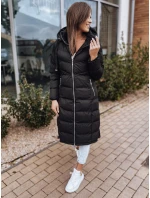 Dámska prešívaná zimná bunda s kapucňou MENSI black FashionStreet TY3093 Dámska prešívaná zimná bunda s kapucňou MENSI black FashionStreet TY3093