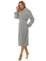 Dlhý dámsky župan L & L 2084 satyna