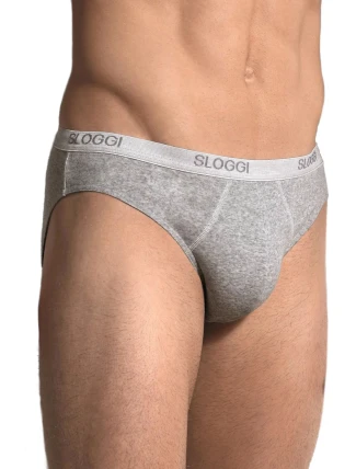 Pánske nohavičky Basic mini šedé - Sloggi Pánske nohavičky Basic mini šedé - Sloggi