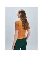 Cyklistické tričko POC W’s Cadence Jersey, hnedé