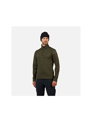 Pánska mikina ROSSIGNOL MID LAYER STRETCH HZ, zelená Pánska mikina ROSSIGNOL MID LAYER STRETCH HZ, zelená
