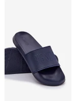 Lekkie Piankowe Klapki Męskie Big Star MM174323 Granatowe