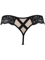 Tangá V-9638 čierno/béžové - Axami Tangá V-9638 čierno/béžové - Axami