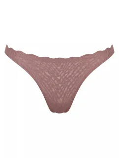 Dámske tangá ZERO Feel Bliss String - BROWN - svetlohnedé 1141 - SLOGGI