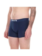 Pánske tmavomodré bavlnené boxerky Levi's v balení po 3 kusy