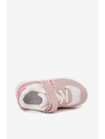 Detské športové tenisky so suchým zipsom Galisse pink Detské športové tenisky so suchým zipsom Galisse pink