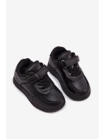 Detská športová obuv z eko kože Black Liora Detská športová obuv z eko kože Black Liora