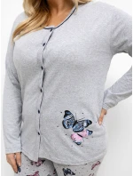 DU PI pyžamo FP 504.17 sivé