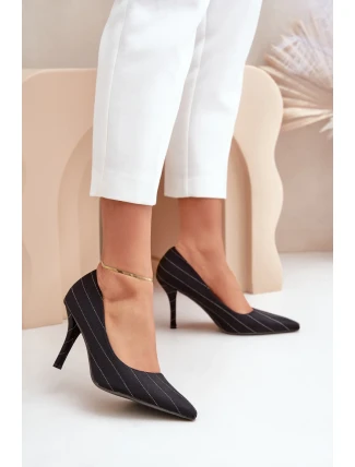 Lodičky s ihlovým podpätkom model 203544 Krok vo veľkom štýle