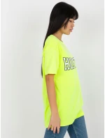 Dámske tričko EM TS 527 1.26X fluo žltá - FPrice Dámske tričko EM TS 527 1.26X fluo žltá - FPrice