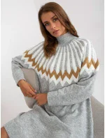 LC SK 0098 šaty.37X šedá