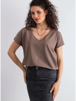 Tričko RV TS 4832.11P hnedé