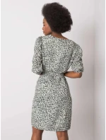 Dámske šaty LK SK 508079.47P Khaki zelená - Lakerta