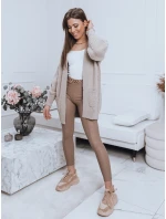 Dámske legíny STRIKE beige FashionStreet UY1115 Dámske legíny STRIKE beige FashionStreet UY1115