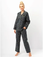 Kľúč LNS 706 B25 long/r S-XL dámske pyžamo so zipsom
