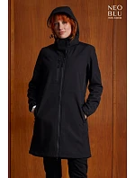 NEOBLU Achille Women Dámsky 3-vrstvový softshellový kabát 24.3794 deep black NEOBLU Achille Women Dámsky 3-vrstvový softshellový kabát 24.3794 deep black