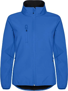 Clique Classic Softshell Jkt W Dámska 3-vrstvová softshellová bunda 67.0915 kráľovská modrá