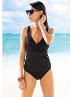 Dámske plavky LG52 black and gold - Sielei