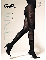 Pančucháče Gatta Trendy Lorien, vzor 31, 40 den, veľkosť 5–XL Pančucháče Gatta Trendy Lorien, vzor 31, 40 den, veľkosť 5–XL