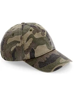 Beechfield B 655 6 panelová nízkoprofil kšiltovka "Vintage" 53.0655 vintage jungle camo