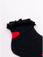 Yoclub 3Pack Ponožky s volánom SKA-0069G-000J-002 Viacfarebné