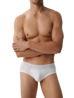 Pánske nohavičky 1581 biela - Atlantic