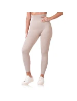 Dámske módne legíny RELAX & GO RIB OPTIC LEGGINGS - BELLINDA - taupe