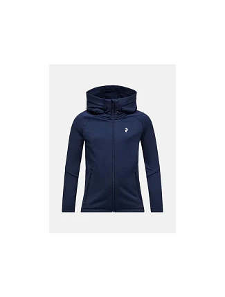 Detská mikina PEAK PERFORMANCE Jr Rider Essentials Zip Hood, farba tmavomodrá Detská mikina PEAK PERFORMANCE Jr Rider Essentials Zip Hood, farba tmavomodrá