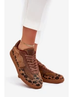 Sneakersy Damskie Daniel Lopez Just Dare SS2D4017 Panterka