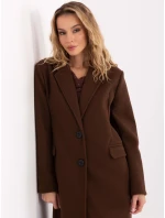 Kabát IT EN 80320.65 tmavohnedý Kabát IT EN 80320.65 tmavohnedý